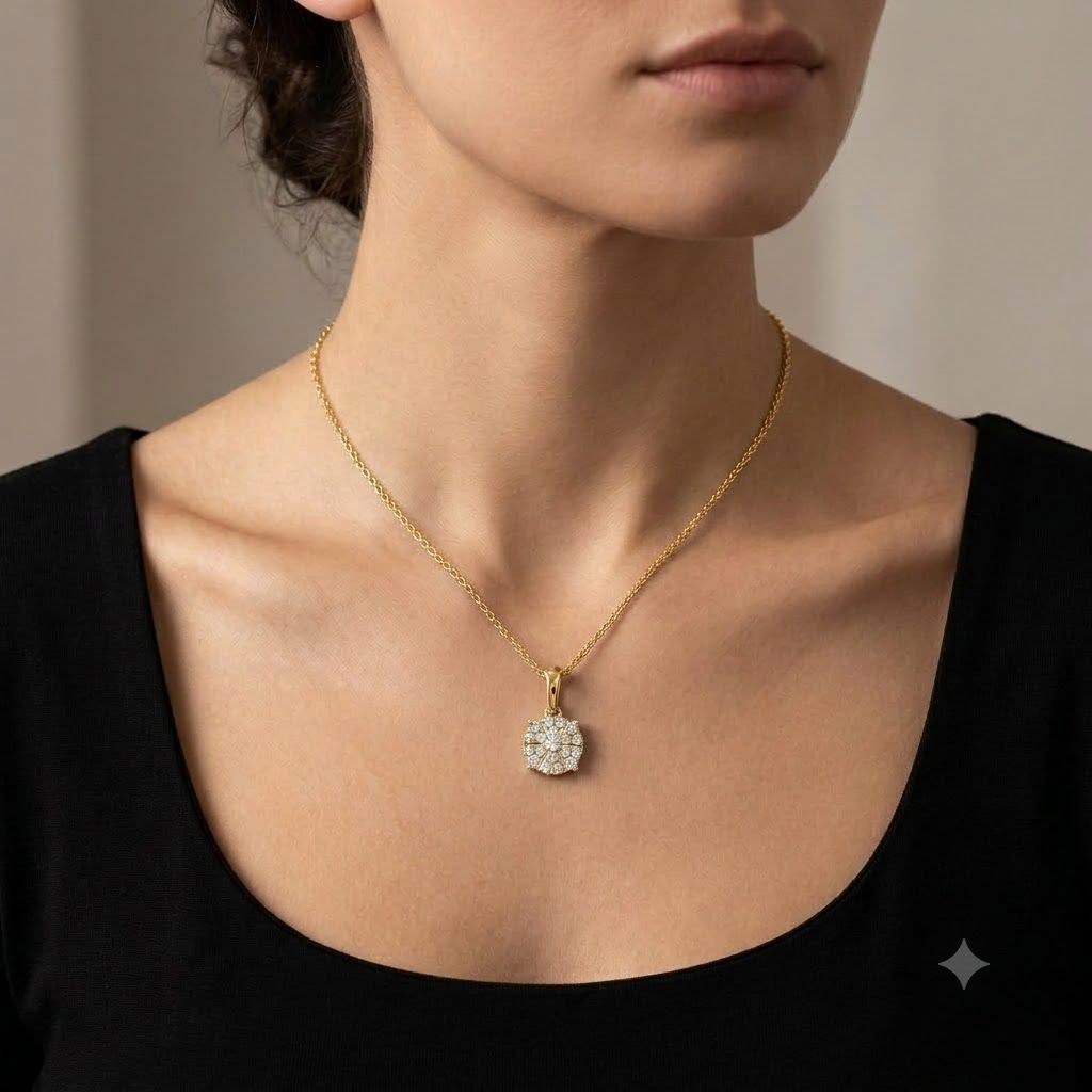 Carat Street Ada worn by a model